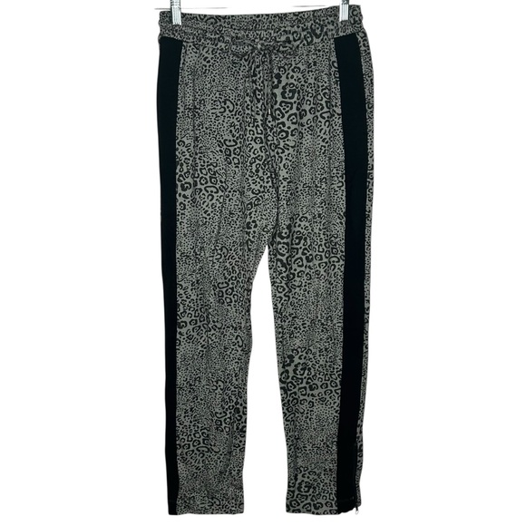 Hale Bob Pants - Hale Bob Gray Leopard Print Joggers NWT